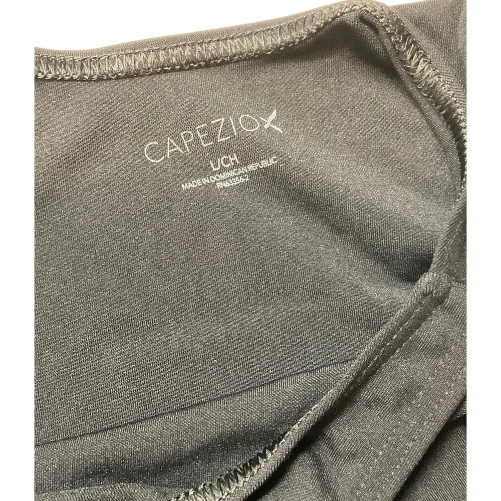 NWT Capezio The Dancemaker Toddler Girls Tank Leotard Black Size Large‎